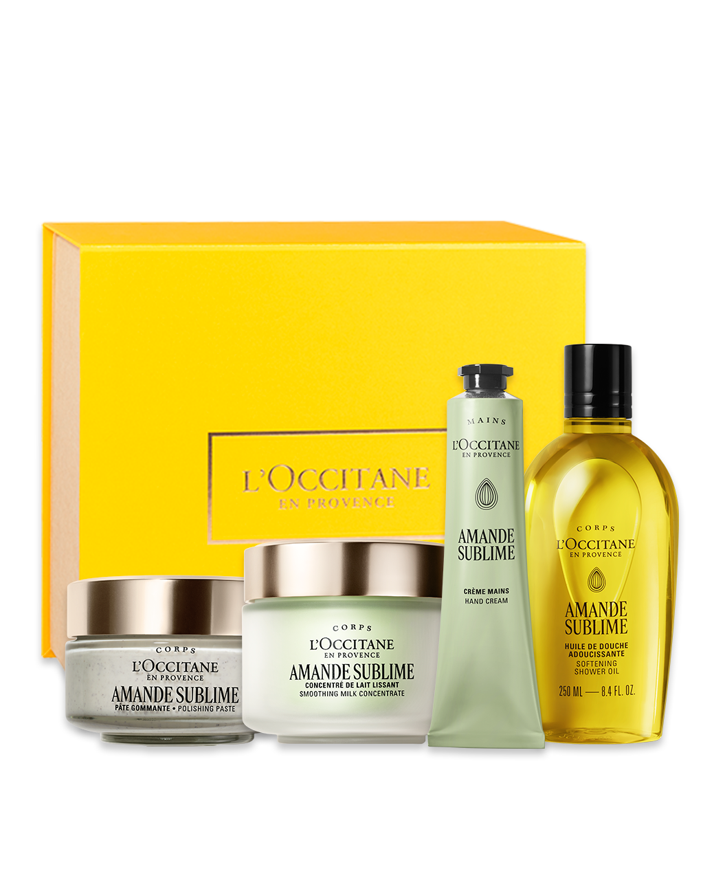 Presente Banho e &Oacute;leo Iluminador Amande Sublime (Am&ecirc;ndoa), , large